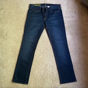 J. Crew Matchstick Dark Wash Straight Leg Jeans 30S